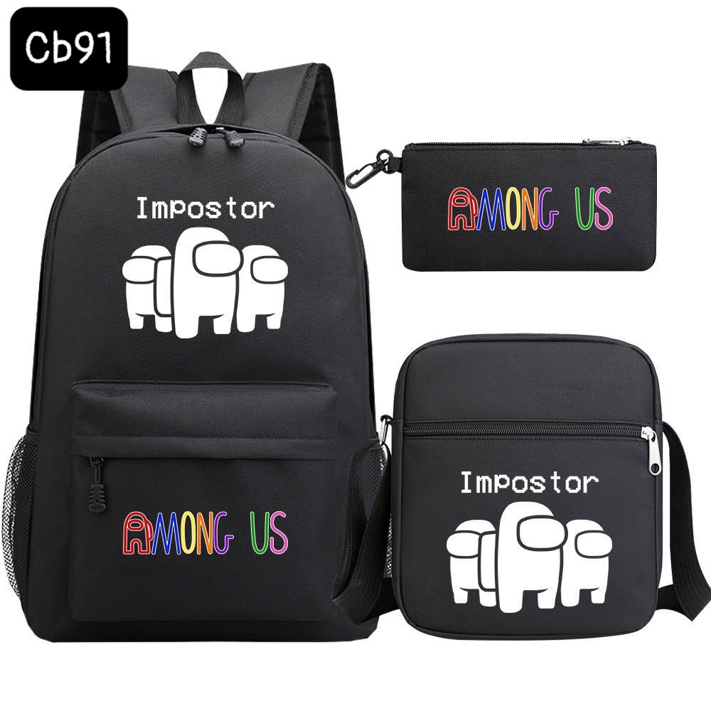 Combo balo 3 món ngầu ngầu