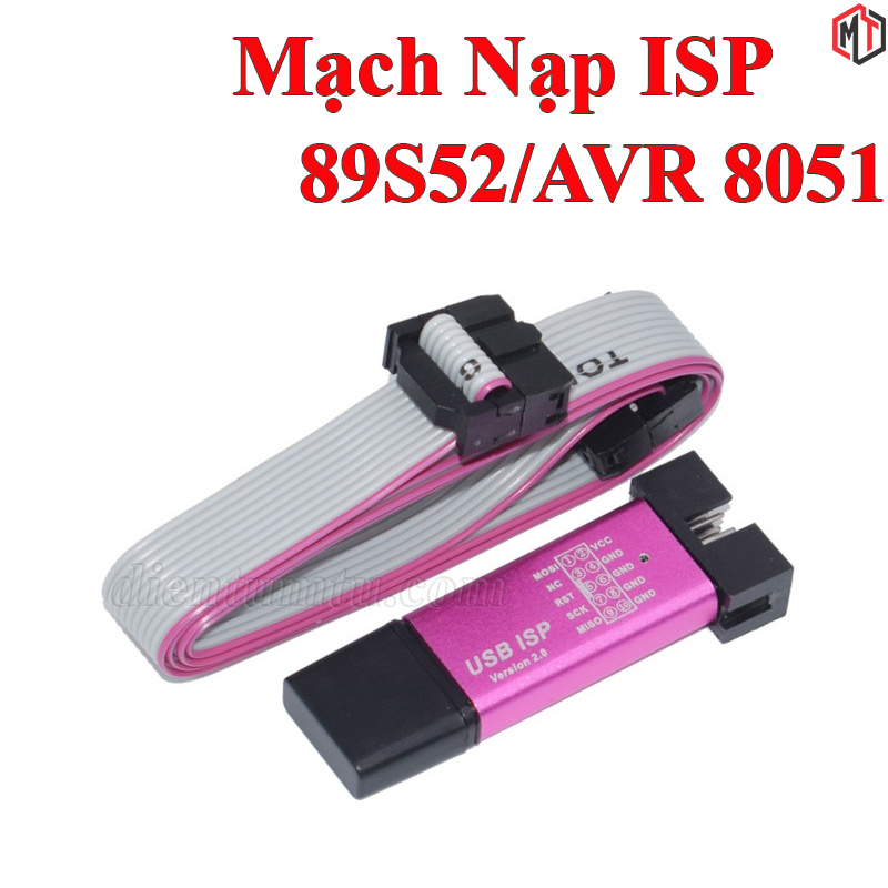 Usb - mạch nạp isp 89s52/avr 8051