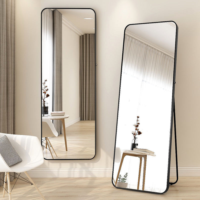 Gương soi toàn thân di động chống vỡ phong cách hiện đại 150x40cm