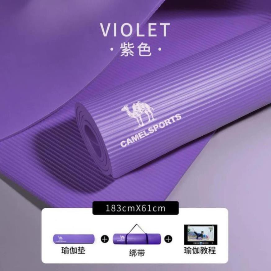Thảm tập yoga camel ❤️ thảm tập