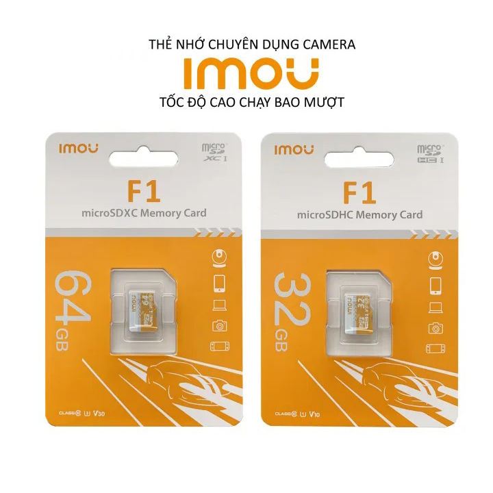 Thẻ nhớ imou f1 32gb / 64gb micro sd tốc độ cao - hàng chính hãng
