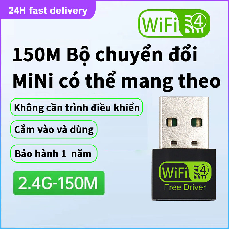 Cáp mạng không dây USB không cần trình điều khiển, Máy tính để bàn sóng wifi 1500M máy tính xách tay