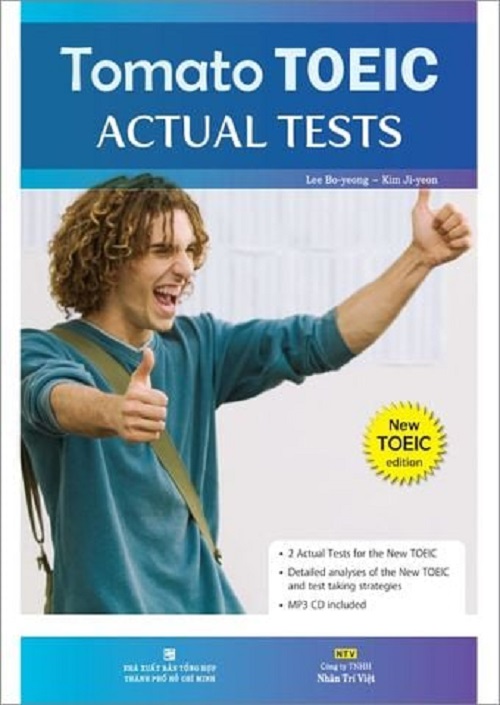 Book - Tomato Toeic Actual Tests (Includes 1 Mp3 Disc)