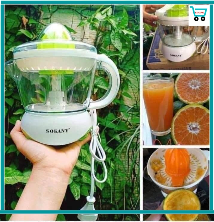Máy Ép Cam, Máy Vắt Cam Bằng Điện Tự Động Vắt, Dừng- Máy Vắt Cam Sokany, vắt cam, máy vắt cam điện, vắt cam cắm điện , vắt cam sokany