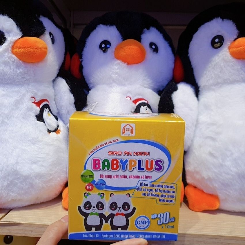 [ GIÁ SỐC+ FRESHIP] BABYPLUS- SIRO ĂN NGON. CAM KẾT 100% CHÍNH HÃNG, HIỆU QUẢ. DẠNG GÓI STICK SIÊU TIẾT KIỆM. GIÚP BÉ HẾT BIẾNG ĂN, TĂNG CÂN, TĂNG SỨC ĐỀ KHÁNG. CAO LỚN KHỎE MẠNH