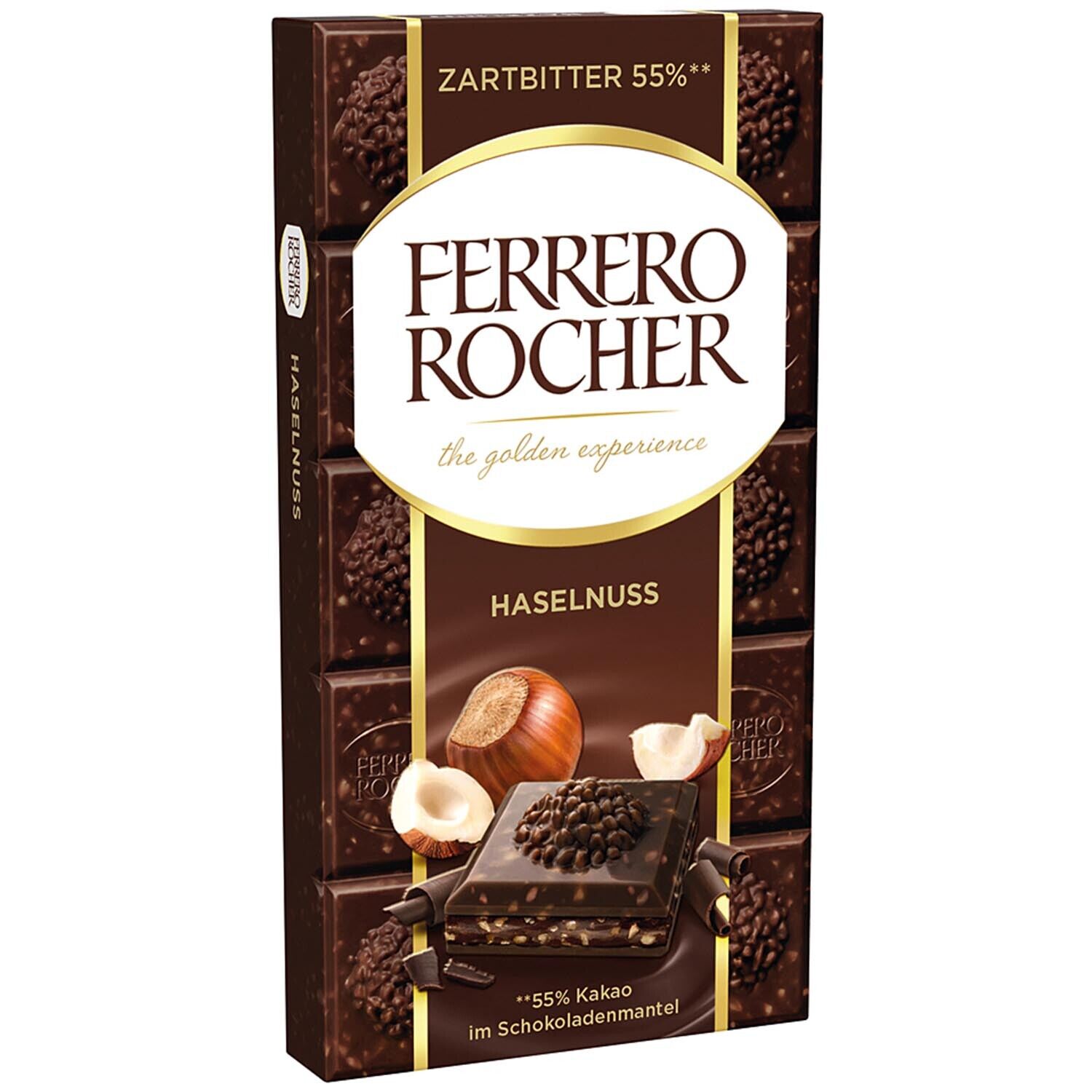 Socola Đắng Hạt Phỉ, Zarbitter Haselnuss Chocolate, 55% Kakao 90g