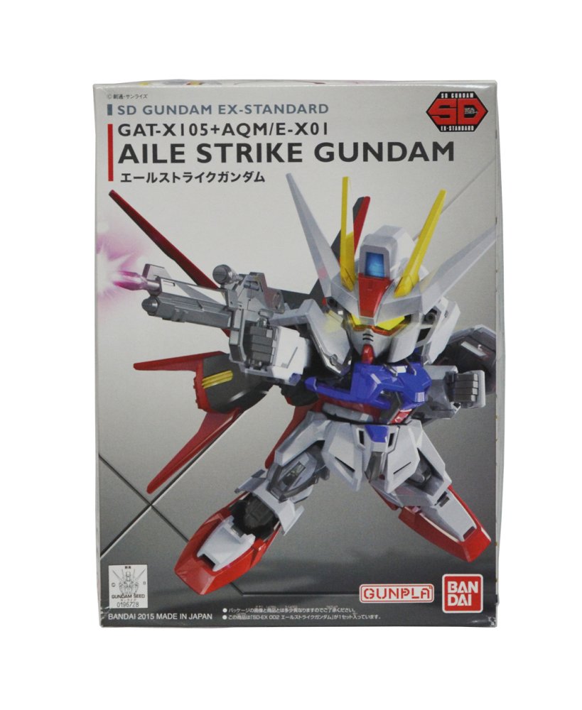 Mô hình Gundam Bandai SD EX-Standard 02 Aile Strike Gundam