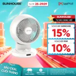 Quạt tuần hoàn không khí Sunhouse Apex APF7310W -  Đảo gió 4 chiều - Tuần hoàn không khí - Động cơ đồng bền bỉ