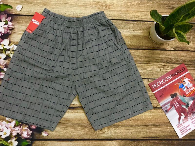 [HCM]Quần Short Nam Caro Chất Cotton Đẹp