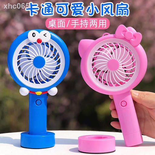 [HCM][CÓ ĐÈN CHIẾU SÁNG] - QUẠT TÍCH ĐIỆN MINIFAN CẦM TAY HÌNH THÚ 3 CHẾ ĐỘ GIÓ CÓ ĐẾ ĐỂ BÀN(Loại lớn có đèn) - QUẠT SẠC PIN THÔNG MINH TIỆN DỤNG NHỎ GỌN ĐỂ BÀN SIÊU MÁT