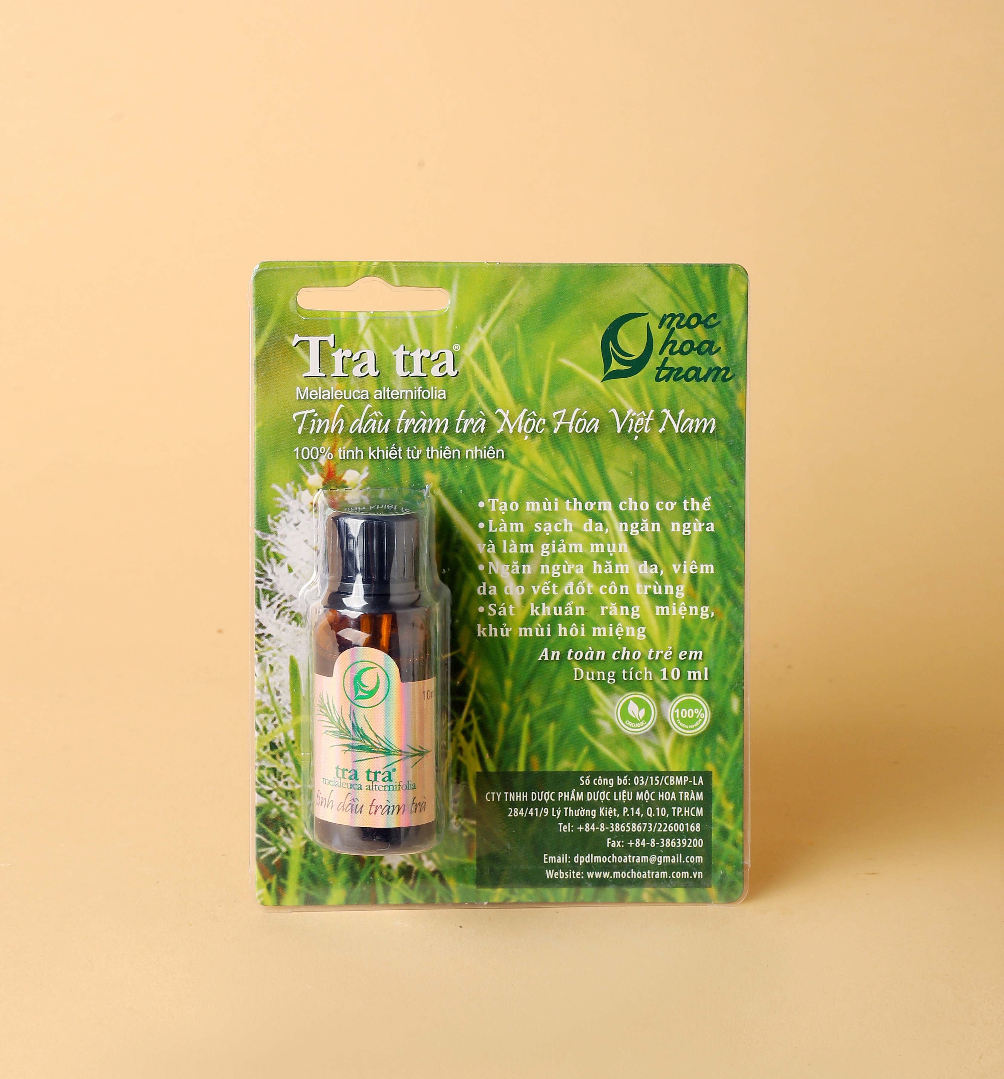 Tratra tinh dầu tràm trà