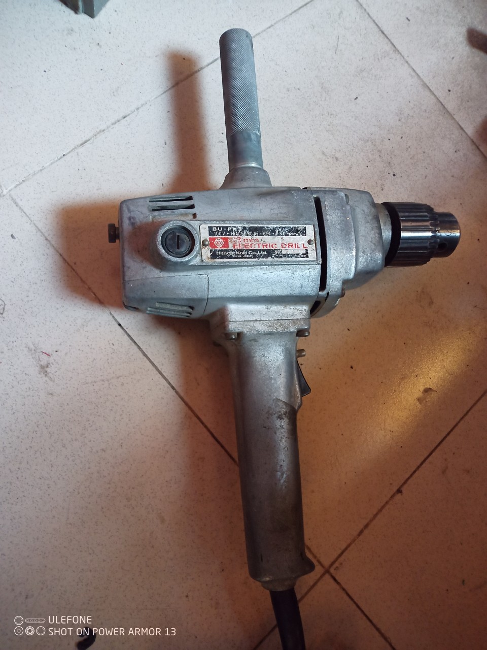 Máy khoan tua chậm đầu 13mm Hitachi hàng nhật bãi