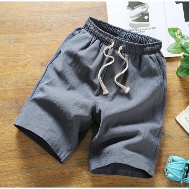 Quần short nam chất đũi mặc mùa hè siêu thoáng mát