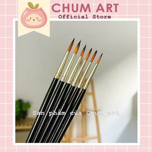 Chum Art -Cọ tỉa , cọ đi nét chất lượng, cọ vẽ màu nước, màu sơn (page 1)