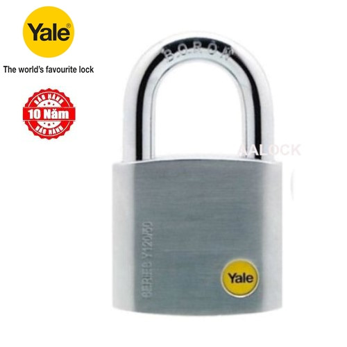 Ổ khoá bấm chống cắt yale y120/60/135/1/5 size 60mm- ổ khóa chống trộm cao cấp của mỹ- npp aalock