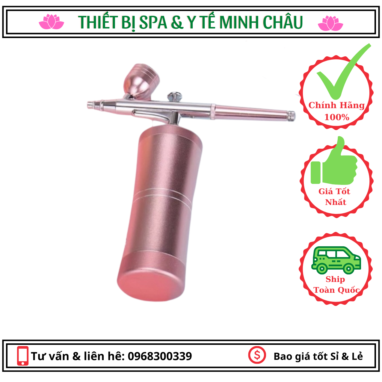 Máy phun oxy, phun tinh chất tích điện cho cá nhân & spa