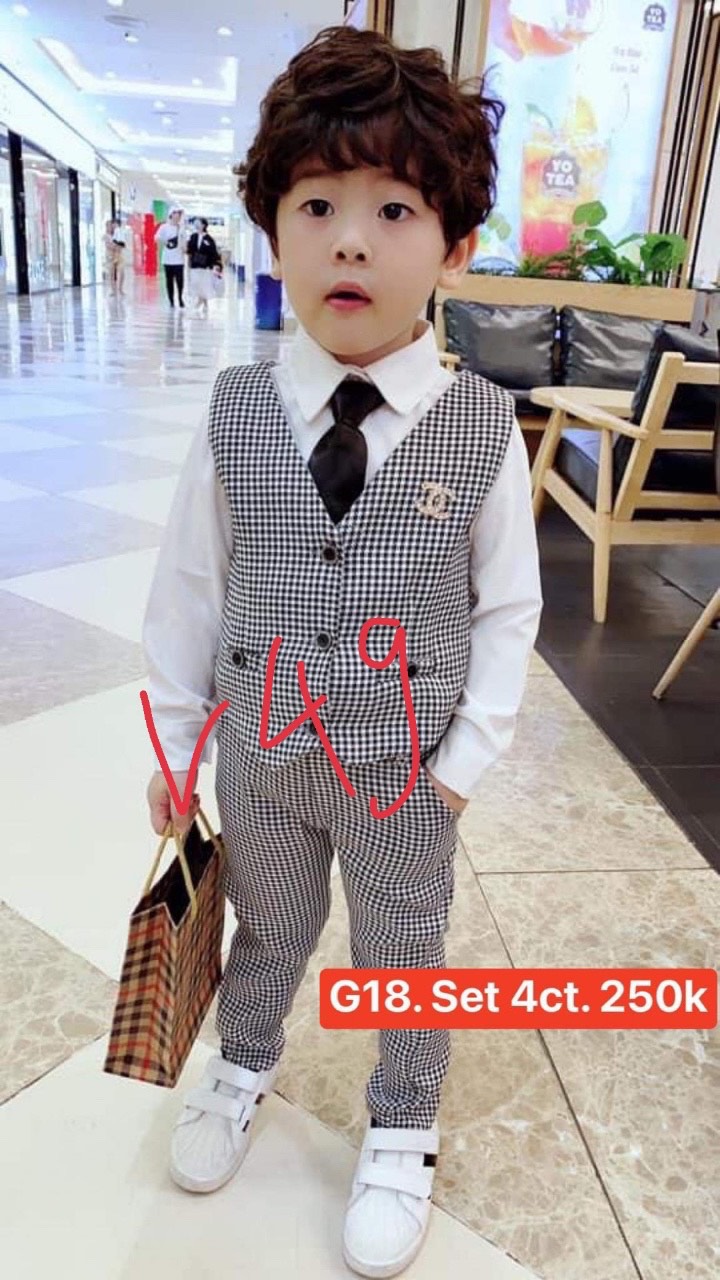 Bộ vest gile sz 9-23kg