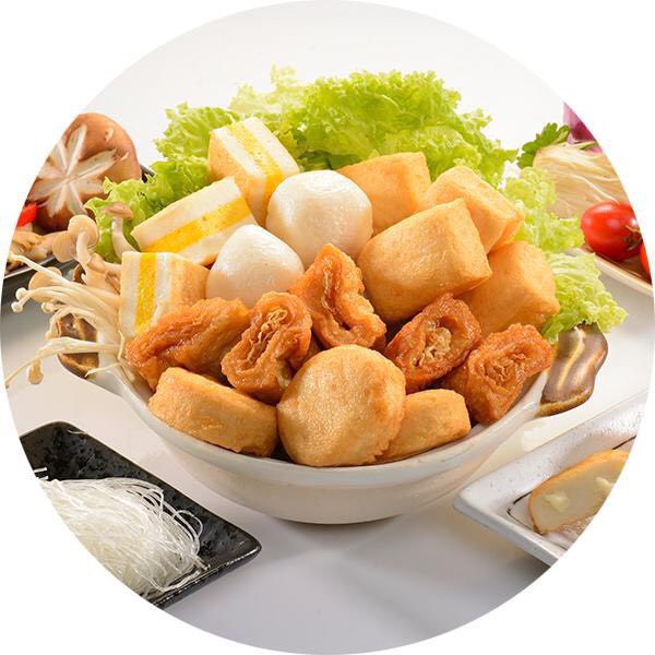 Viên thả lẩu malaysia - viên thả lẩu 5 in 1 thả lẩu, nấu mỳ 500gr