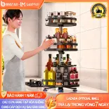 BMZAR Để Bàn Nhà Bếp Góc Đựng Kệ Gia Vị.kệ đựng gia vị nhà bếp.kệ đựng gia vị Đồ Dùng Nhà Bếp Phong Cách Scandinavia Kệ gia vị xoay Kệ Gia Vị Đa Năng,Tiện Gọn