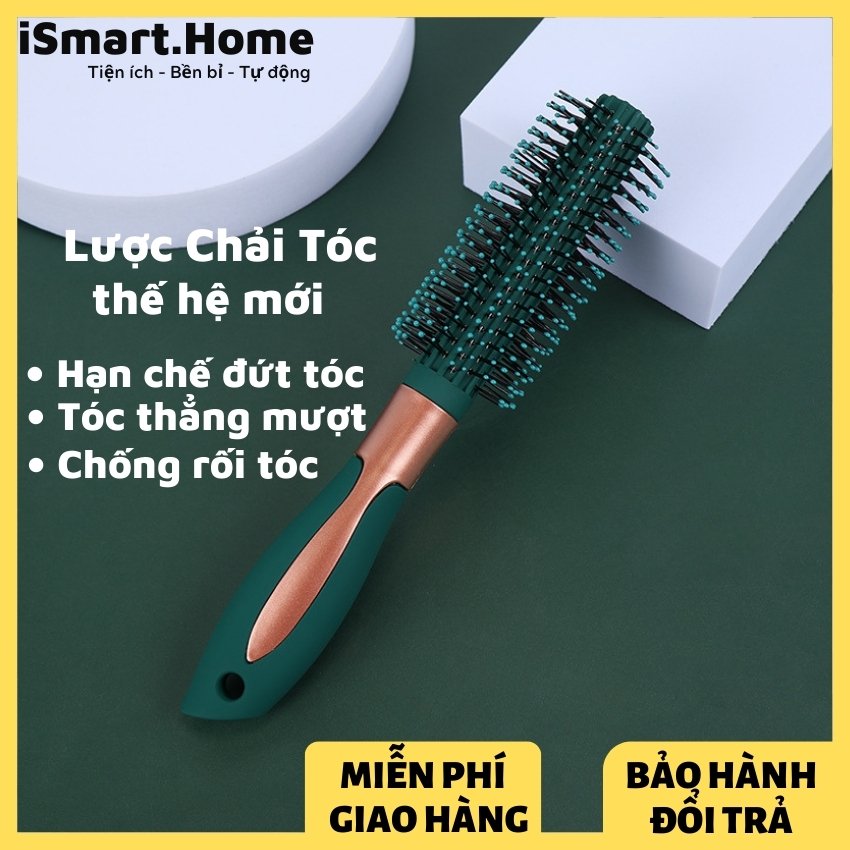 Lược chải tóc tạo kiểu tóc thế hệ mới giúp giảm rụng tóc và làm bồng bềnh tóc - Thẳng mượt iSmart.Home