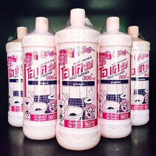 Combo 2 chai tẩy toilet win pink i nước tẩy i nước tẩy bồn cầu