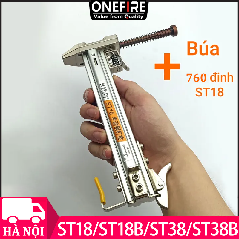 Dụng cụ đóng đinh st18 búa đóng đinh st 18b đinh bê tông st18 đóng đinh nẹp điện st38 st38B