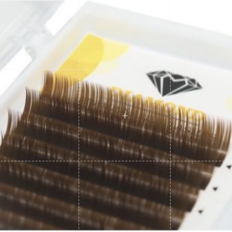 Mi nâu mix size_8-13 dụng cụ nối mi