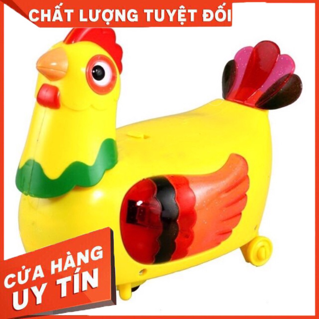 Gà chạy pin đẻ trứng vàng có nhạc