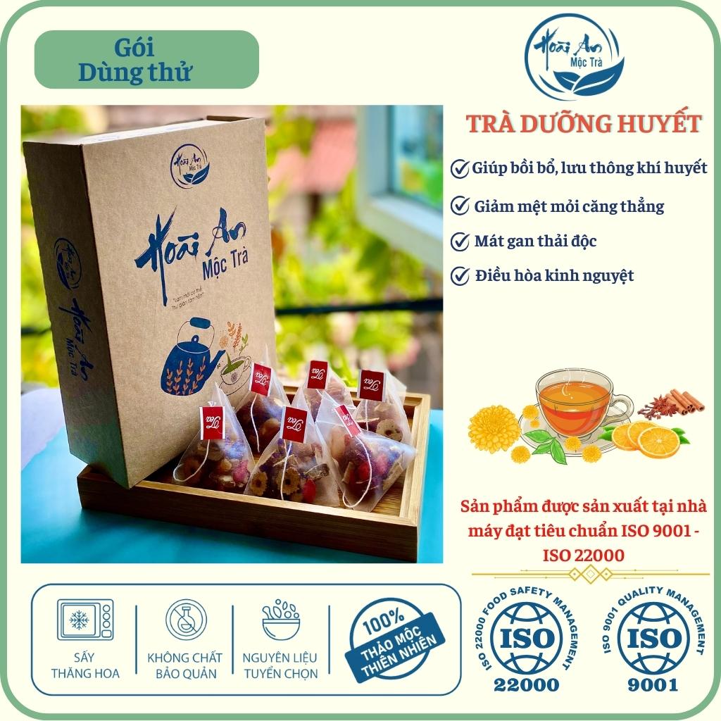 Trà Dưỡng huyết - Mát gan, thải độc gan, giải độc gan, điều hòa kinh nguyệt, hoạt huyết dưỡng não