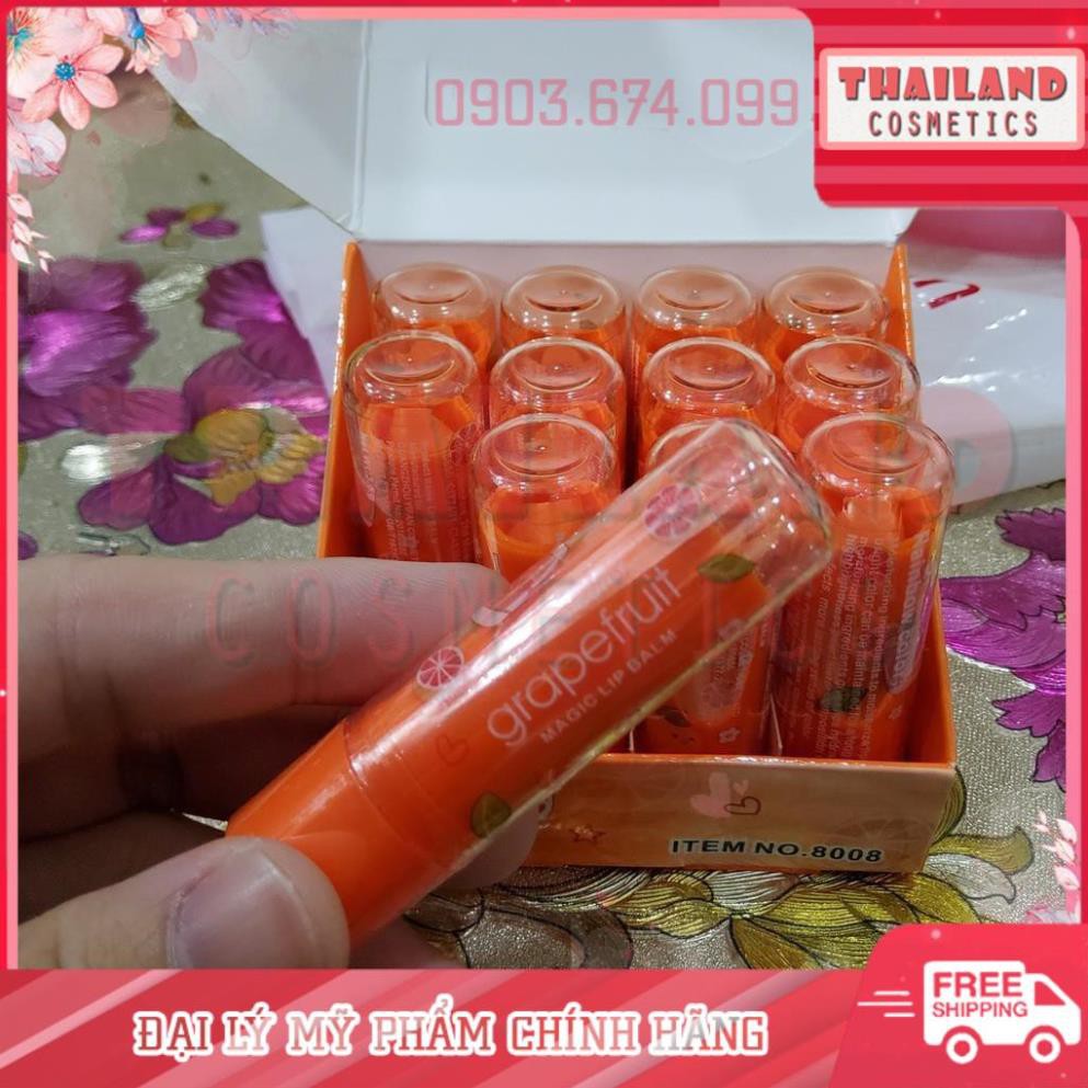 Thật 100% - son dưỡng môi hương cam thái lan - 01.14