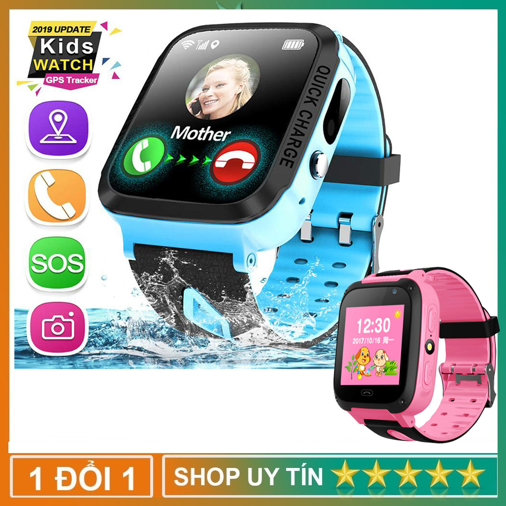 Đồng Hồ Thông Minh Định Vị Trẻ Em Q20 Hỗ Trợ Camera, Tích Hợp Đèn Pin Giao Diện Tiếng Việt , đồng hồ nghe gọi , smartwatch , dùng cho smarphone android , ios , Lắp được sim , chụp ảnh