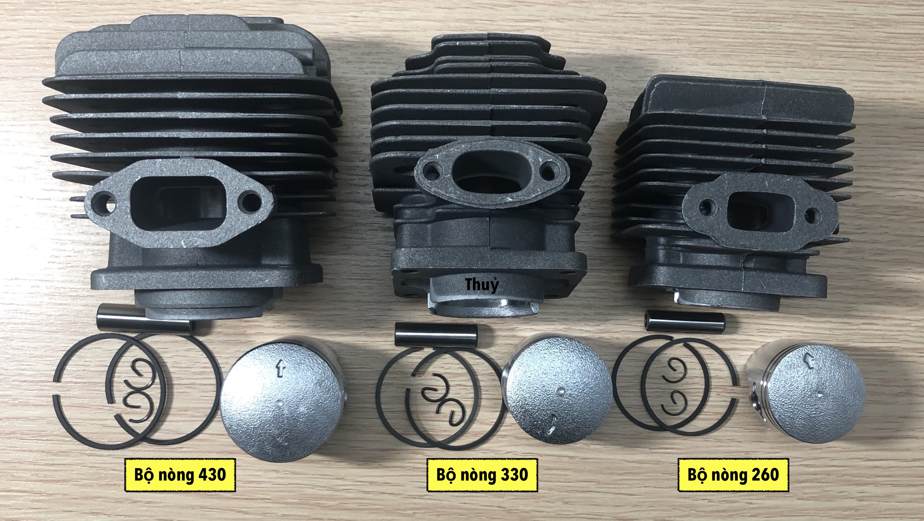 Bộ nòng xylanh máy phát cỏ động cơ 260/ 330/ 430