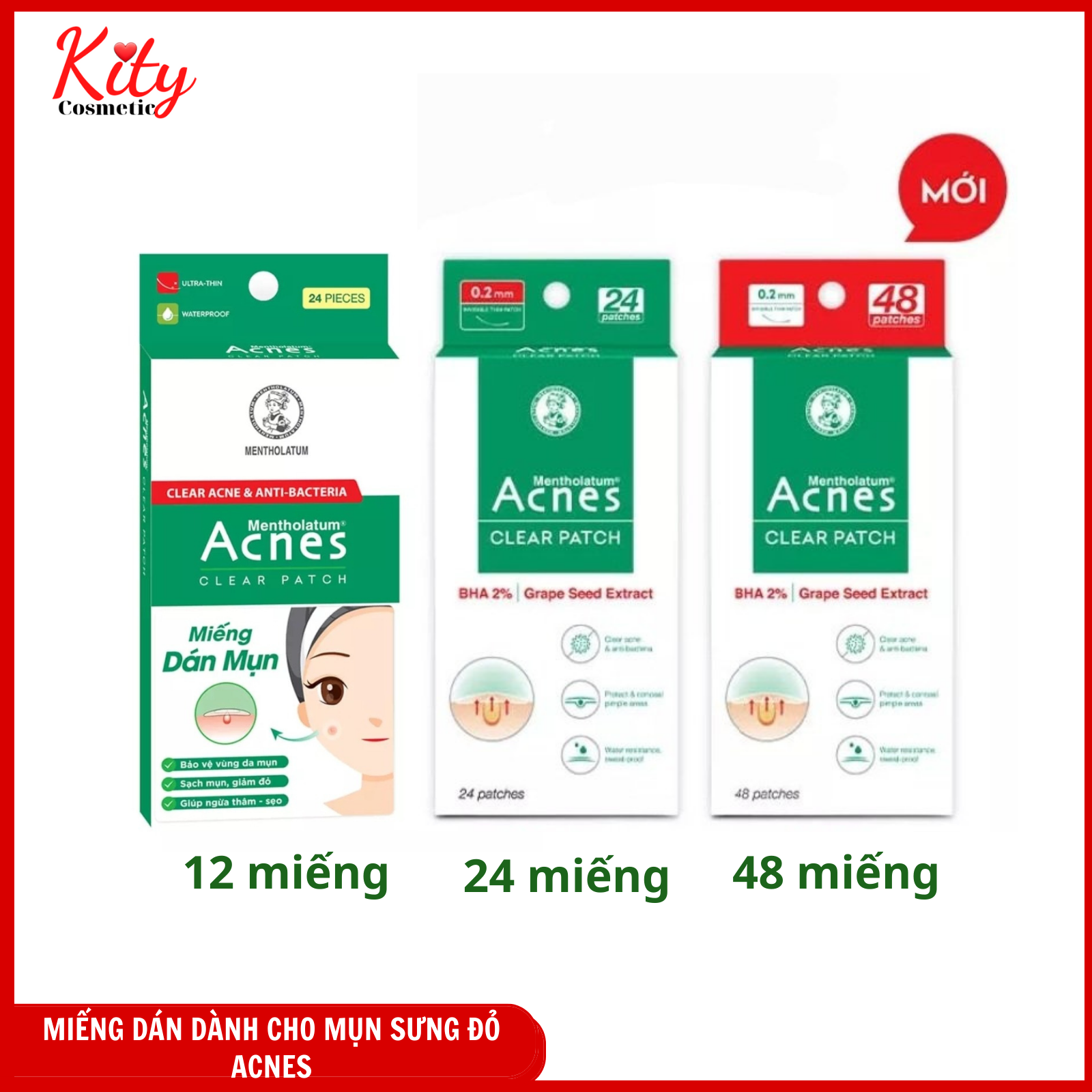 Miếng Dán Mụn Acnes Clear Patch