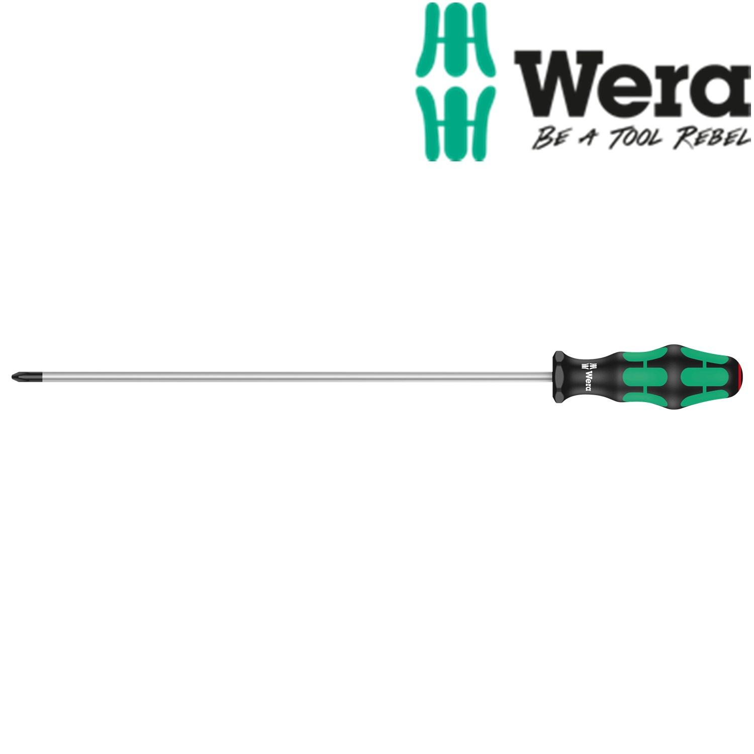 Tua vít dài 350 ph screwdriver for phillips screws ph2 x 300mm – wera 05008730001