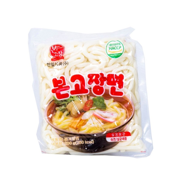 Mì Tươi Udon Bon Go Jang Hàn Quốc 200g
