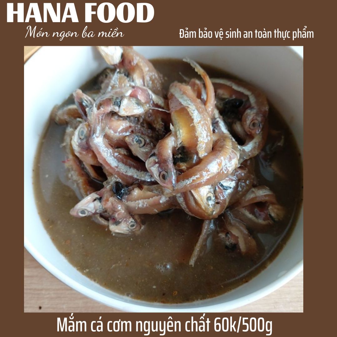 Mắm cá cơm mắm nêm 500gr - mắm cô linh