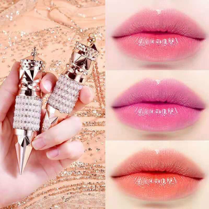 Son gió Nữ Hoàng Queen Golden dây chuyền vàng sang chảnh