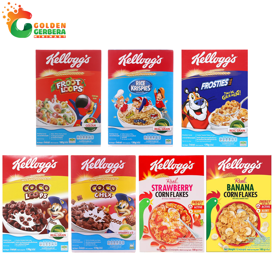 Bánh Ăn Sáng Kellogg's Thái Lan Nhiều Loại Giá Tốt