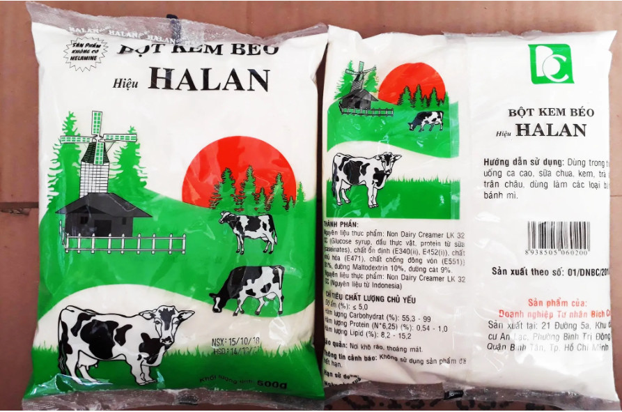 Bột kem béo Hà lan bịch 500g