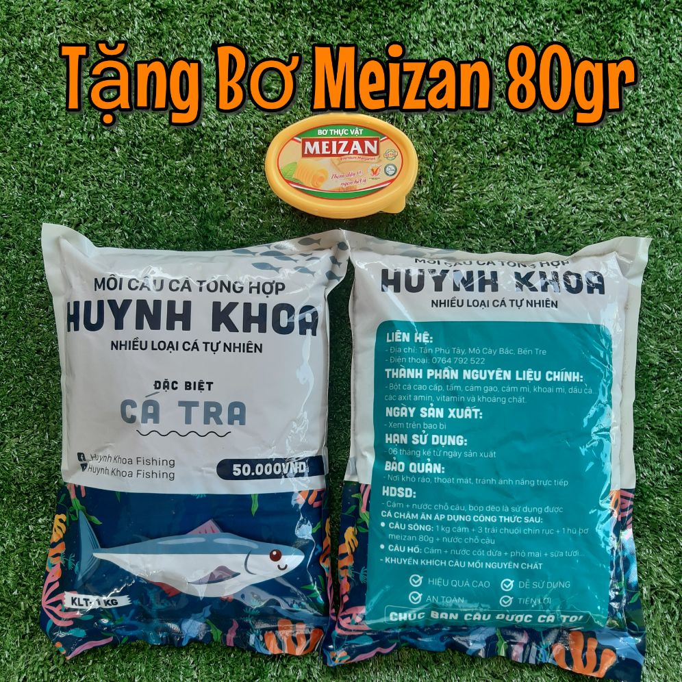 Combo 2Gói Mồi Cám Huỳnh Khoa tặng Bơ Meizan