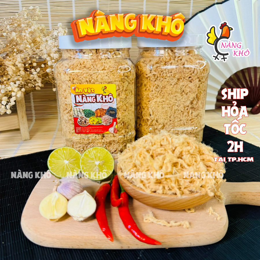 Chà bông heo xù Nàng Khô hương vị truyền thống ( Thơm ngon – đậm vị )