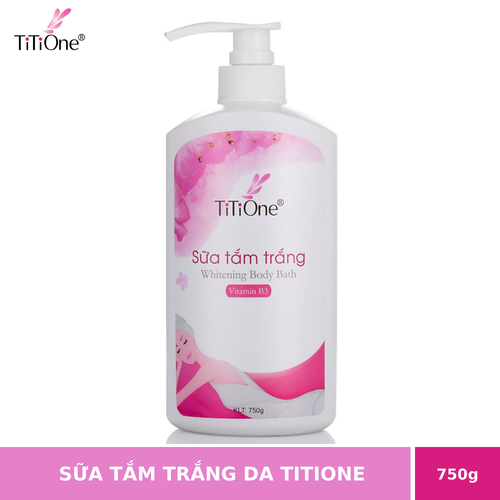 Sữa tắm trắng da toàn thân TiTiOne 750g