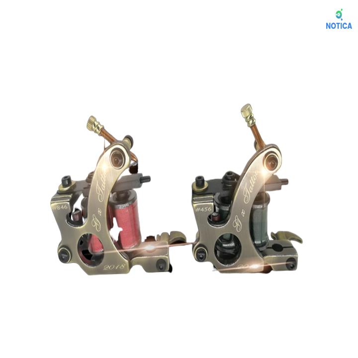 Bộ 2 Máy xăm Coil trung cấp chất liệu khung đồng- Đẳng cấp tattoo