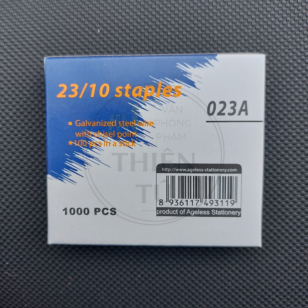 Kim bấm 23/10 bấm 50-70 tờ, ghim bấm dùng cho máy bấm kim số lớn 50sa, dập ghim đại 50la