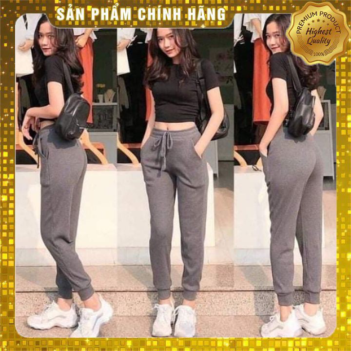 Quần jogger ⚡️GIÁ SIÊU RẺ ⚡️ Quần len tắm ống bo chân form rộng thể thao thoải mái vô cùng cá tính