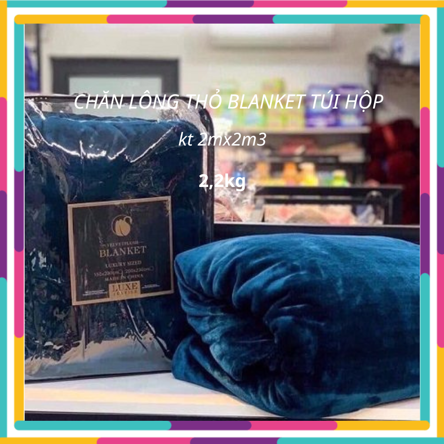 Chăn Lông Thỏ Blanket Hàng Chất Lượng Cao