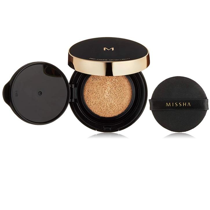 Phấn nước che khuyết điểm missha magic cushion pro-cover spf50+/pa+++ - japan