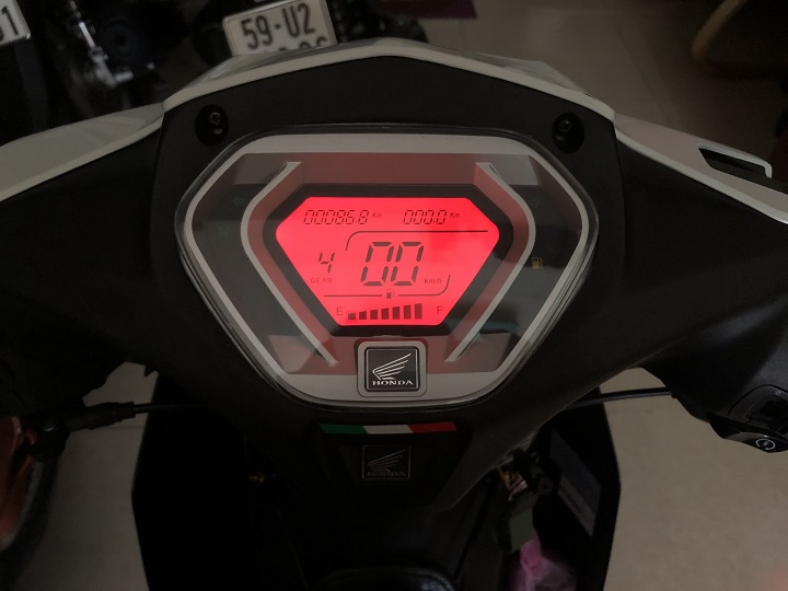 Đồng hồ điện tử xe máy  Wave BLADE  / Super DREAM 110 màn hình  LCD full chức năng ĐỔI MÀU