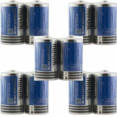 Pin đại d maxell r20 vỉ 2 viên - combo 5 vỉ pin đại maxell