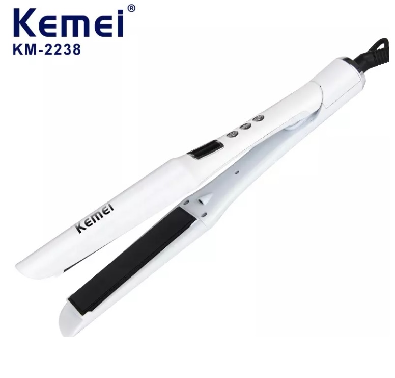 Máy kẹp thẳng tóc giúp mượt tóc kemei km 2238 có chỉnh nhiệt